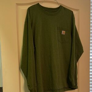 Carhartt Green Long Sleeve Shirt